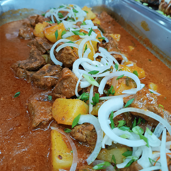 Lomo en salsa tradicional